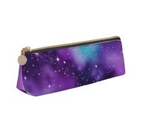 YANYU Magic Galaxy Sky Trousse à crayons fonctionnelle avec fermeture éclair Motif galaxie Violet 21 x 5,6 x 6,1 cm