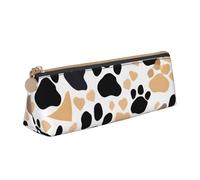 YANYU Trousse à crayons fonctionnelle avec fermeture éclair Motif empreintes de pattes de chien 21 x 5,6 x 6,1 cm