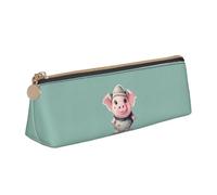 YANYU Trousse fonctionnelle avec fermeture éclair Motif cochon mignon 21 x 5,6 x 6,1 cm