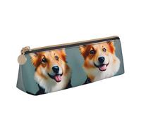 YANYU Wear Clothes Trousse à crayons fonctionnelle avec fermeture éclair Motif chiens Corgi 21 x 5,6 x 6,1 cm