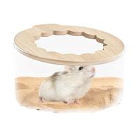 yanzisura Bain de Sable pour Hamsters,Boîte de Bain de Sable pour Hamster - Accessoires de Nettoyage et de Bain pour Hamsters - Bac à Sable pour Hamster, bac de Bain, bac à litière, Couvercle