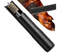 yanzisura Brosse À Poils De Vache - Nettoyant Anti-Dérapant pour Viande Carbonisée,Brosse à Épiler Les Poils de Bétail,pour Chèvres Volaille Porc Camping Cuisson Ferme Maison Cuisine Restaurant BBQ