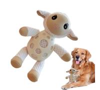 yanzisura Jouet à mastication de chien indestructible, animaux en peluche Toys à mastication - Bunny interactif et agneau à mastication mignonne,Puppy Puppy Sound Toy Home Chack Decoration pour moyens