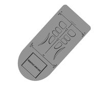 yanzisura Tapis pour Roulette Abdominale | Tapis d'Entraînement Long Épais Réutilisable Antidérapant et Silencieux | Protège-Articulations pour Équipement d'Exercice,Pour Yoga Pilates Etirements et