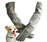 YAOBAO Gant de Manipulation des Animaux en Cuir gantelet pour Chien Chat Oiseau Serpent Perroquet lézard Animaux Sauvages, Gant Anti-Morsure/égratignure Cuir gantelets de Jardinage (60cm)