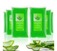 YAOBLUESEA 6 Packs Cire de paraffine, 2700g Recharge Aloe vera Blocs de cire de paraffine pour bain de paraffine mains et pieds, Soulage la fatigue musculaire, Hydrate et Nourrit