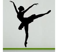 YAODANGM Stickers muraux danseuses de ballet, danse en classe, stickers muraux de troupe de ballet, stickers muraux à faire soi-même pour le salon