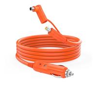 YAODHAOD 12V 24V Allume-Cigare pour Voiture sur fiche DC7909 & DC8020, 2,5 m / 1,5 m 14AWG, câble de Charge pour Jackery Bluetti Anker GRECELL Centrale électrique Portable générateur Solaire (2.5M)