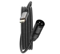 YAODHAOD Câble audio USB C vers XLR de 1,9 m, USB de type C vers XLR mâle, câble d'enregistrement audio Hi-Fi USB C pour amplificateur, haut-parleur, console de mixage (ne convient pas pour