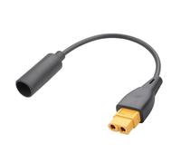 YAODHAOD Câble d'alimentation USB C vers DC5521 - 18 cm - Pour Starlink Mini - PD 100 W - Câble étanche de rechange pour Starlink Mini (XT60 vers DC5521)