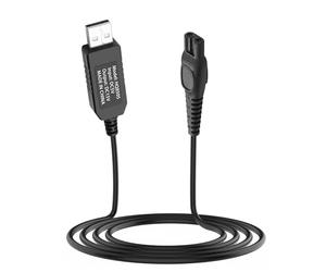 YAODHAOD Câble de charge 15 V compatible avec Philips One Blade pour séries 3000 5000 7000 9000 MG7745 MG7730 MG7720 MG7710 QP6510 QP6520 QP6530 QP6541 QP6550 QP6550 Référence produit : 6620. QP6650