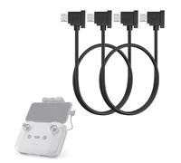 YAODHAOD Câble USB-C OTG-RC 30 cm RC-N3/N2/N1/N1C Câble de commande à distance pour manette, accessoire de drone, pour DJI Mini 2, Mavic 3, Air 2S, Mavic Air 2 (type C vers type C, 30 cm)