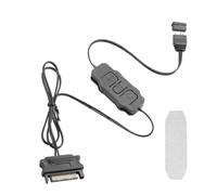 YAODHAOD Mini contrôleur ARGB RVB 5 V, 3 broches, mode d'éclairage intégré, contrôleur d'alimentation SATA RVB pour ventilateur de PC, bande lumineuse, radiateur refroidi à l'eau/à l'air (noir)