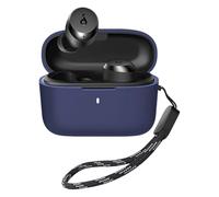 YAODLE Étui de protection compatible avec Soundcore by Anker A20i, résistant aux chocs, avec mousqueton, anti-traces de doigts, anti-abrasion (bleu)