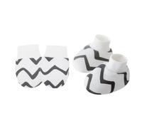 YAOGUI 1 ensemble de gants et chaussettes pour bébé - Pour nouveau-nés jusqu'à 6 mois - Avec motif dessin animé - Tissu en coton doux - Pour bébé, V, Taille unique
