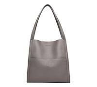 YAOGUI 2023 Sacs à bandoulière polyvalents pour fille et femme, sac fourre-tout de grande capacité, couleur unie, sac à main décontracté, sac à main élégant pour femme, gris, One Size