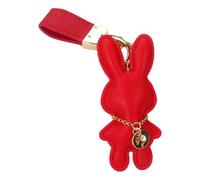 YAOGUI Accessoire de sac à main en cuir avec lapins tendance - Accessoire contemporain à suspendre pour un événement décontracté ou social