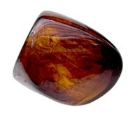 YAOGUI Bagues géométriques vintage en résine - Design léger - Ambre - Cadeau confortable - Accessoire rétro en résine pour homme et femme - Motif géométrique vintage, taille unique, Comme décrit