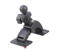 YAOGUI Base de tête sphérique de 17 mm pour support de téléphone de voiture, réglable, support de téléphone portable, autocollant adhésif, installation facile, adhésif de téléphone de voiture