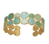 YAOGUI Bracelet polyvalent tendance avec finition peinte à goutte - Accessoire unisexe pour offrir ou pour une utilisation personnelle - En acier inoxydable coloré - Pour femme, taille unique, Comme