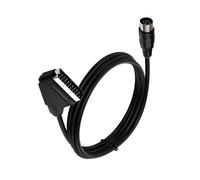 YAOGUI Câble universel péritel vers 8 broches RVB AV flexible sans enchevêtrement pour plusieurs appareils connectivités péritel RGB Sound Vidéo Convertisseurs