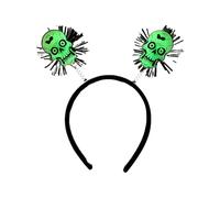 YAOGUI Chapeau d'Halloween tête de mort chauve-souris spectre avec bandeau citrouille pour décoration de fête d'Halloween adulte