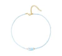 YAOGUI Collier de perles en céramique en forme de poisson coloré - Bijoux légers pour un usage quotidien - Collier de perles de poisson en céramique, taille unique, Comme décrit, Comme décrit.