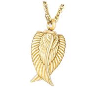 YAOGUI Collier urne pour animal domestique - Pendentif funéraire pour cendres - Bijoux de condoléances pour deuil