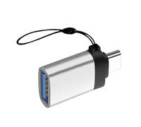 YAOGUI Convertisseur portable de type C vers USB avec durabilité améliorée, prend en charge les périphériques de stockage externes et les protocoles de charge rapide, adaptateur USB OTG haute vitesse