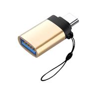 YAOGUI Convertisseur portable de type C vers USB avec durabilité améliorée, prend en charge les périphériques de stockage externes et les protocoles de charge rapide, adaptateur USB OTG haute vitesse