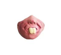 YAOGUI Demi-visage en latex pour Halloween, cosplay, décoration de clown effrayant pour adultes