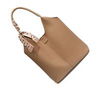 YAOGUI Grand sac à bandoulière élégant pour femme en cuir synthétique souple pour le travail et les sorties quotidiennes, accessoire de mode pour femme, kaki, One Size