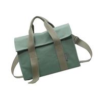 YAOGUI Grand sac à bandoulière en toile pour femme - Élégant sac à main - Grand sac à main - Bandoulière réglable - Pour un usage quotidien, vert clair, One Size