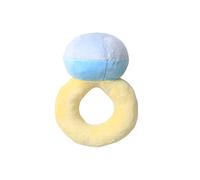 YAOGUI Jouet de fiançailles en peluche extra résistant pour chien - Jouet interactif amusant à mâcher pour le nettoyage des dents - Outil de nourriture pour les grands mâcheurs agressifs - Ennui