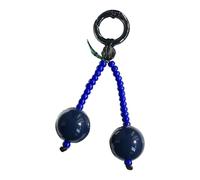 YAOGUI Le pendentif en perles colorées en forme de cerises artisanales améliore les styles de sacs à main et la texture de la chaîne mobile pour les clés