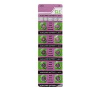 YAOGUI Lot de 10 piles bouton alcalines AG9 1,55 V LR936 394 SR936SW 194 V394 pour télécommande
