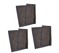 YAOGUI Lot de 3 chiffons de nettoyage super absorbants en microfibre de fibre de carbone pour voiture, verre, surfaces de cuisine, ne laissent pas de résidus, serviette de polissage en fibre de
