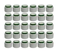 YAOGUI Lot de 30 anneaux stabilisateurs pour plantes d'aquarium - Poids de base en céramique pour eau douce - Contrôle de la végétation - Céramique