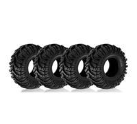 YAOGUI Lot de 4 pneus en caoutchouc antidérapants 1:10 5,6 cm pour les amateurs de modélisme, les voyages sur les routes de plage, l'herbe, les déserts, les pneus en caoutchouc antidérapants
