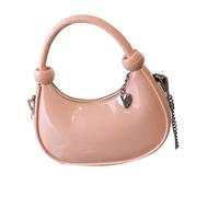 YAOGUI Luxueux sac à bandoulière en polyuréthane brillant multifonction pour l'extérieur, sac à main pour les soirées, le shopping, le travail, sac à bandoulière élégant pour les fêtes, b, One Size