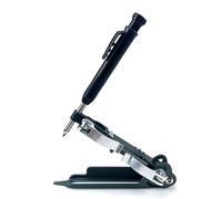 YAOGUI Outil léger avec trou crayon pour le travail du bois, outil de mesure, outil de mesure, crayons de construction en alliage d'aluminium avec trou, crayon de travail du bois