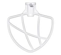 YAOGUI Pale de mélange de pâte robuste avec revêtement plat pour batteur plat de 5,5 à 6 QT, accessoires de mélangeur à tête inclinable