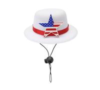 YAOGUI Petit chapeau haut-de-forme avec pince à cheveux sur le thème des jours de l'indépendance américaine, couvre-chef, accessoire de tête pour fête nationale