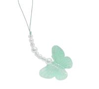YAOGUI Porte-clés avec pendentif en forme de papillon, étui de téléphone, dragonne, coque de protection, corde, papillons, glands