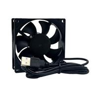 YAOGUI Puissant ventilateur de refroidissement sans balais pour processeur 5 V 3000 tr/min, roulement à billes puissant, longue durée de vie, boîtier silencieux, sans balais, boîtier d'ordinateur PC