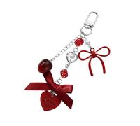 YAOGUI Punk Coeur Clés Squelette Décoration Tendance Accessoire Pour Femmes Adolescents D'anniversaire De Mode Bijoux Charme Gothique Coeur Squelette Clés Accessoire