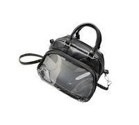 YAOGUI Sac à bandoulière décontracté avec intérieur spacieux sur le thème de l'anime, sac à main pratique en polyuréthane pour les étudiants, sac décontracté léger, Noir , One Size