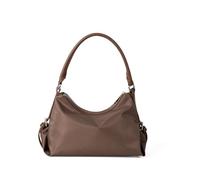 YAOGUI Sac à bandoulière en polyuréthane mat de qualité supérieure avec plusieurs compartiments Underamr Sac à main léger avec poignée supérieure pour femme Sac de travail ergonomique, marron, One