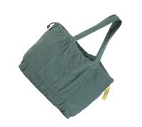 YAOGUI Sac à bandoulière rétro en velours côtelé pour femme avec sac à main spacieux pour faire du shopping ou voyager dans un style coréen élégant sac à main tendance pour femme, Vert, One Size
