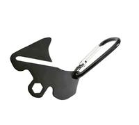 YAOGUI Support de sac à déjections canines pour animal domestique - Clip fixe - Distributeur de sacs à déjections canines - Mains libres - Accessoire de dressage pour la marche